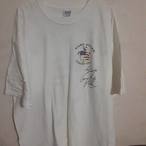 Gary Allan Alright Guy Autographed Men's Short Sleeve Shirt in Size XXL